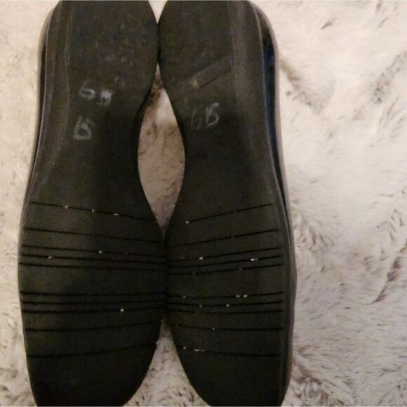 SALVATORE FERRAGAMO BLACK SLIP ON LOAFER SIZE 6B - Picture 10 of 10